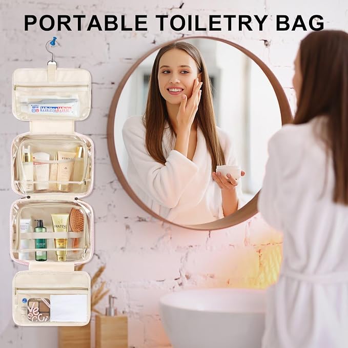 TOPEAST Initial Makeup Bag - Image 5