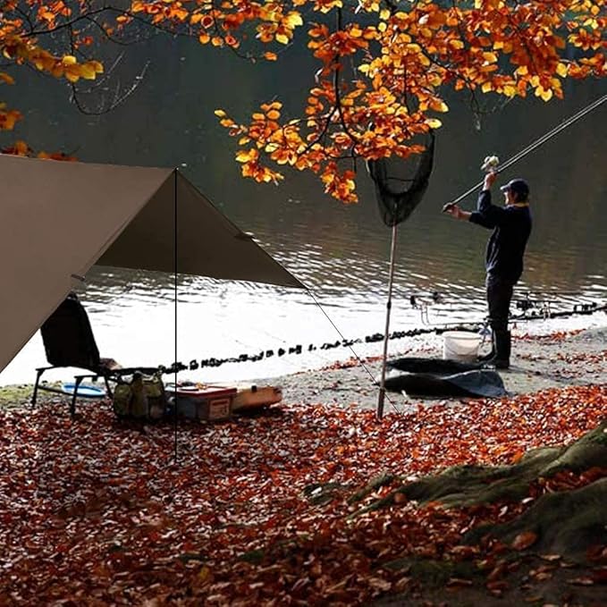 KALINCO Tent Tarp, Picnic Mat Camping Tarp Tent Hammock Tarp, pu Waterproof - Image 6