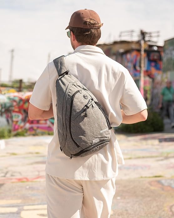 WATERFLY Large Crossbody Sling Bag: Over Shoulder Backpack Daypack Casual Cross - Image 8