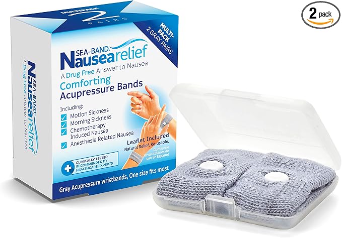 Sea-Band Anti-Nausea Acupressure Wristband by Sea-Band