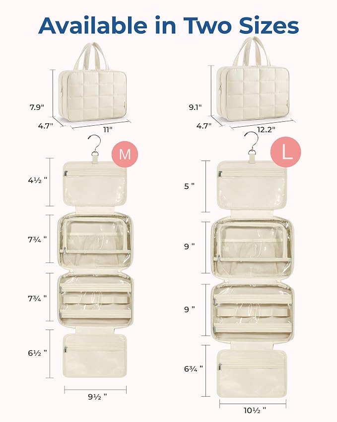 BAGSMART Travel Toiletry Bag - Image 6