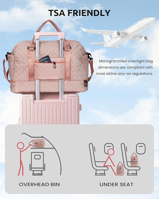 Bachelorette Personalized Weekender Travel Bag - Image 4