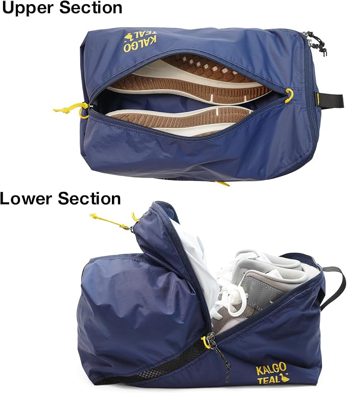 Ultralight Travel Shoe Bag 10L, Fits 2 Pairs Shoes, Large Water-Resistant - Image 3
