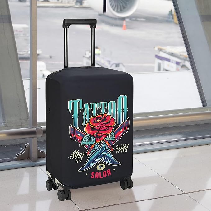 Explore Land Travel Luggage Cover Suitcase Protector Fits 18-22 Inch Case - Image 7