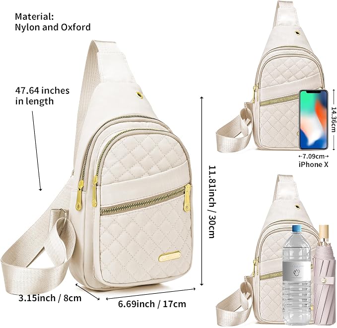 Small Sling Bag For Women Men Casual Crossbody Sling Backpack - Image 3