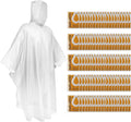 SaphiRose Disposable Rain Ponchos Emergency Clear Poncho by SaphiRose