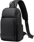 FENRUIEN Crossbody Sling Bag for Men, Water Resistant One Shoulder Backpack by FENRUIEN