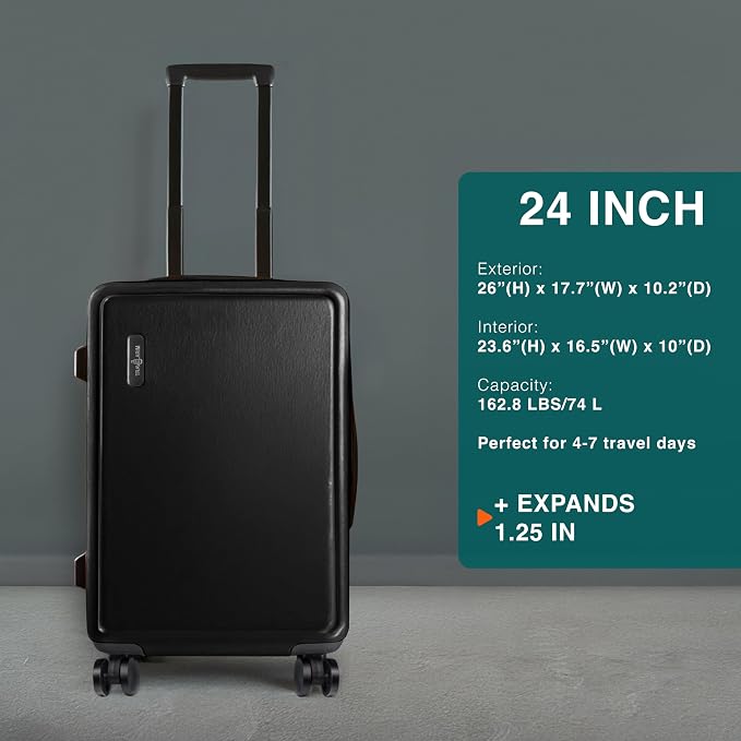 Luggage Sets 2 Piece, 24 Inch Suitcase and 28 Inch Luggage - Image 2