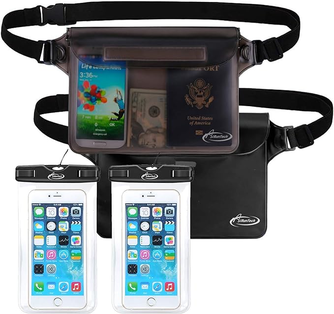AiRunTech Waterproof Dry Bag and Waterproof Cell Phone Bag by AiRunTech