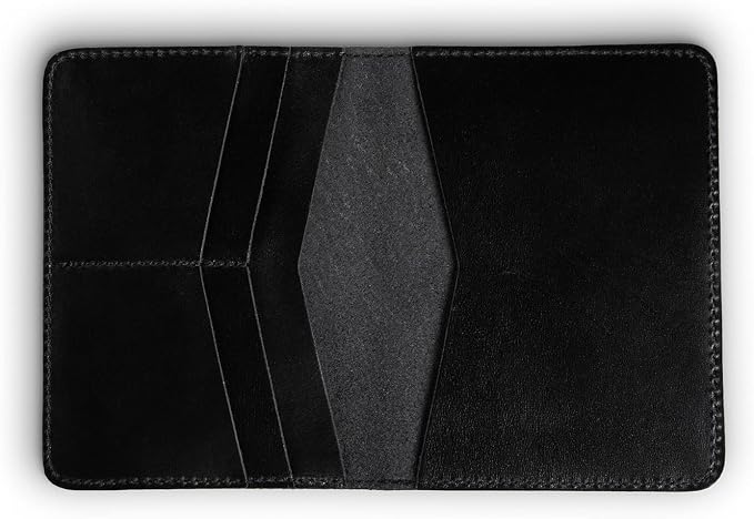 PEGAI Standard Full Grain Crazy Horse Leather Passport Holder | Custom Travel by PEGAI