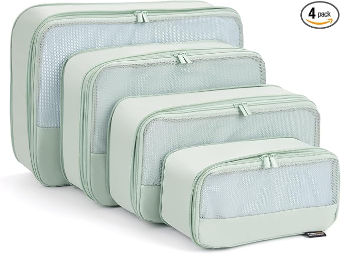 4 Piece Compression Packing Cubes by SOARSAIL
