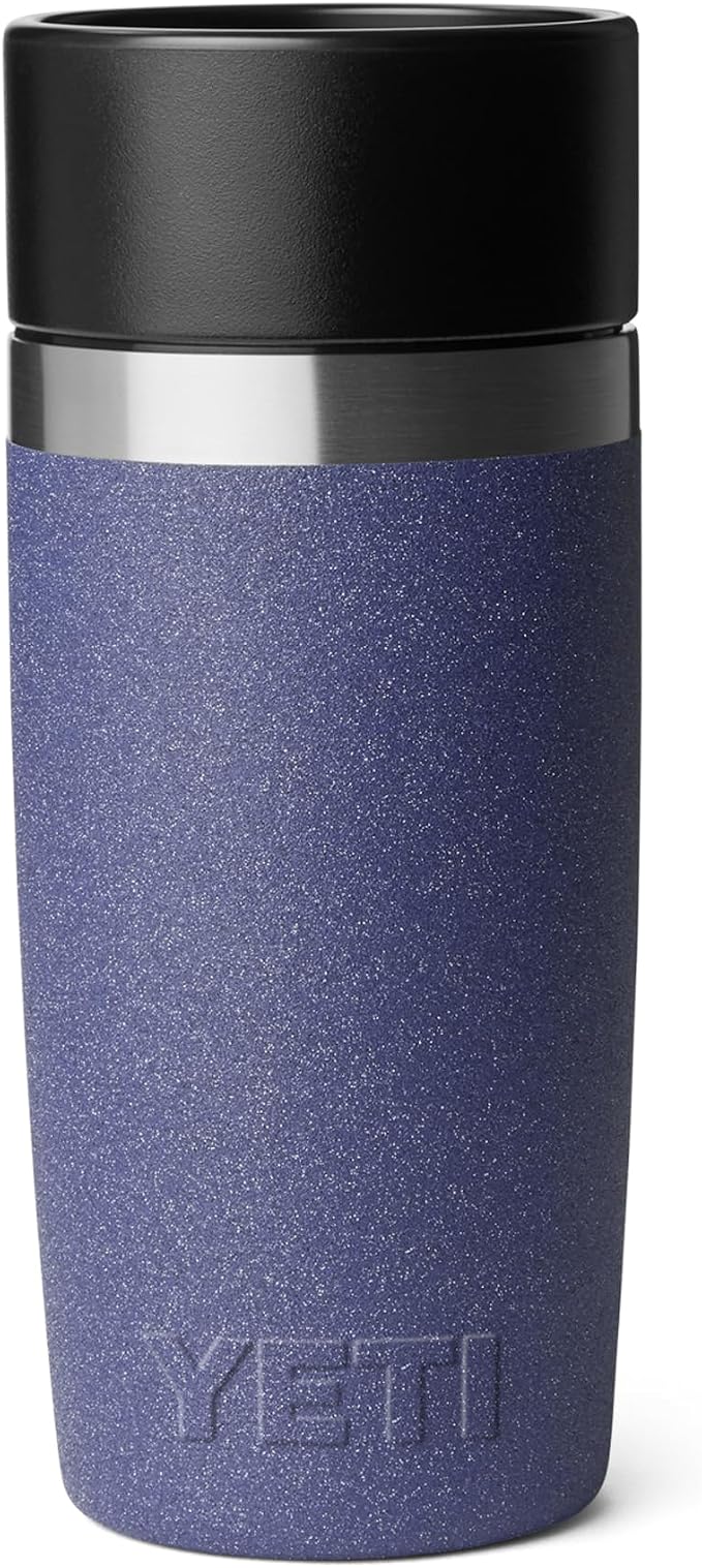 YETI Rambler 12 oz Travel Bottle, Stainless Steel, Vacuum Insulated with Leakproof Commuter Cap, Moon Dust - Image 7