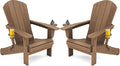 SERWALL Adirondack Chair with Cup Holders by SERWALL