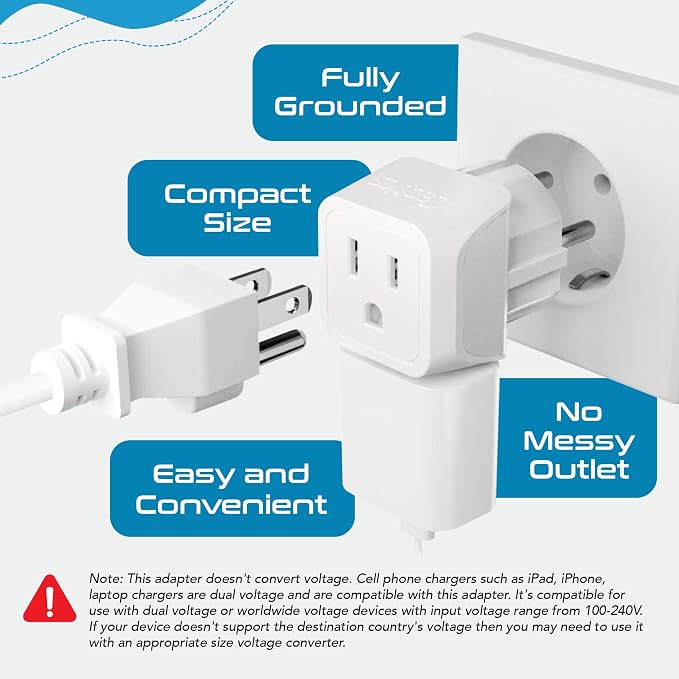 Ceptics Denmark Travel Adapter Plug - Image 3
