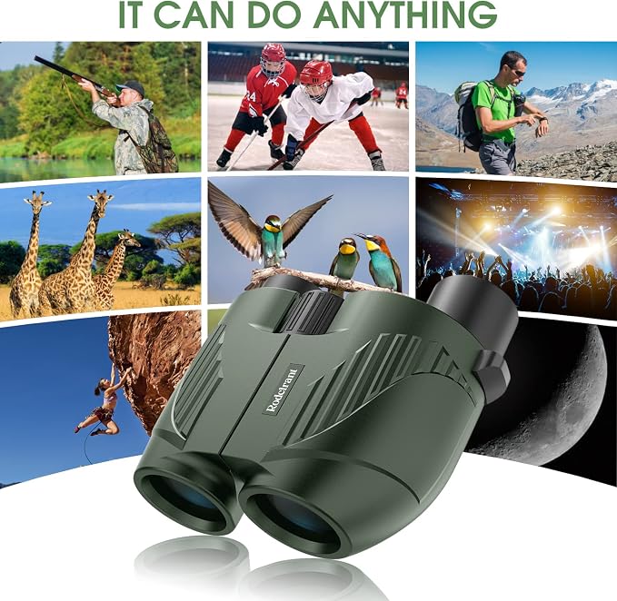 20X25 Compact Binoculars for Adults and Kids, Large Eyepiece Waterproof - Image 8