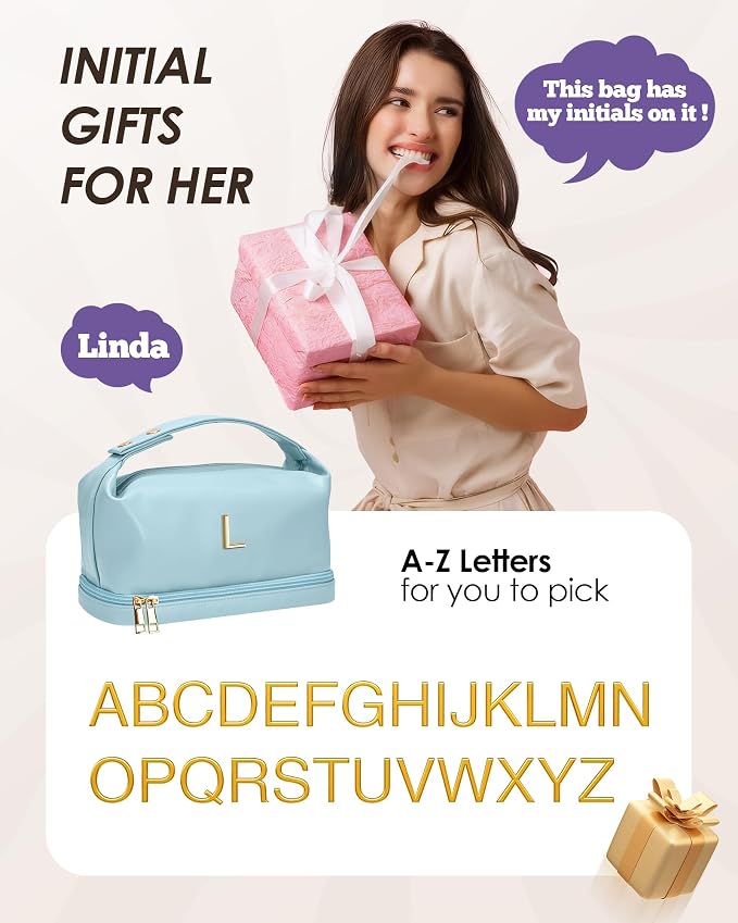 Cute Gifts for Women, Personalized Makeup Bag - Image 2