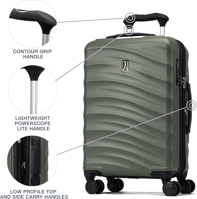 Travelpro Maxlite Air V2 Hardside Expandable Checked Luggage, 8 Spinner Wheels - Image 2