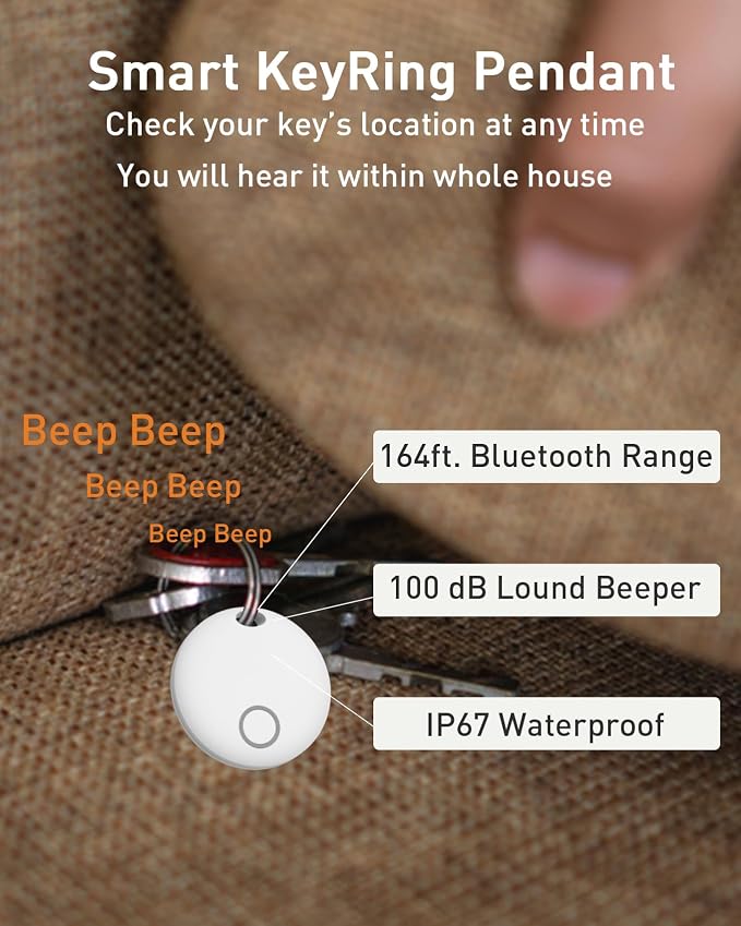 Air Tracker Tags, Smart Bluetooth Tracker, Compatible - Image 7