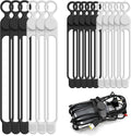 Nearockle Silicone Cable Ties Cord Organizer Cable Management by ELECTRONICSORGANIZATION