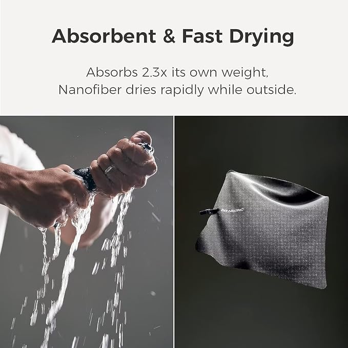 Ultralight Quick Dry Towel, Extra Large&Small 2 Pack Microfiber Towels - Image 6