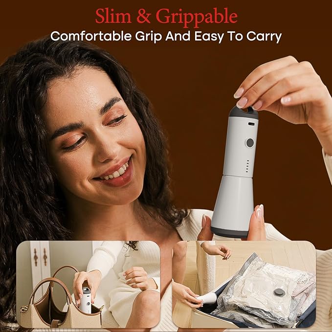 9 Packs Rechargeable Pump Vacuum Bags - Image 7