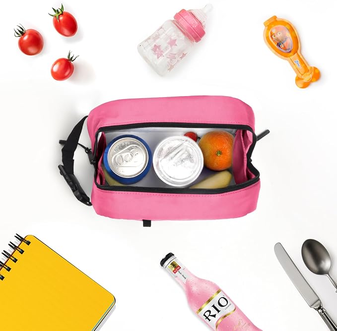 Freezable Lunch Bag for Work School Travel, Leak-Proof Small Lunch Bag - Image 5