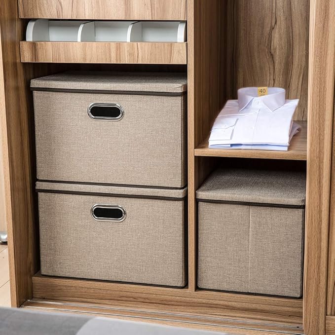 PRANDOM Large Collapsible Storage Bins - Image 4