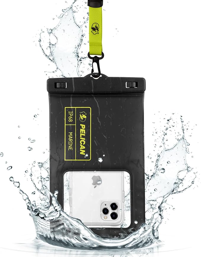 Pelican Marine - IP68 Waterproof Phone Pouch Floating Waterproof Phone Case - by Pelican
