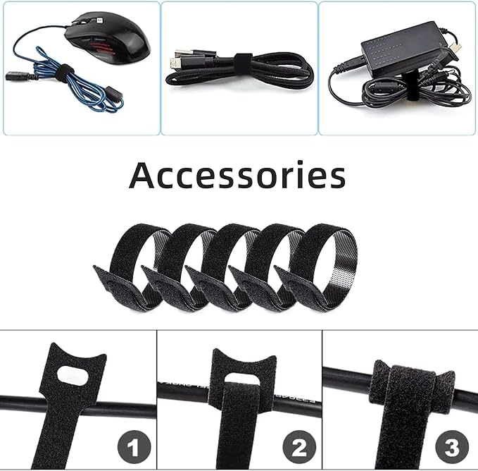 Electronics Organizer Travel Case Cord Cable Charger Organizer Bag Travel - Image 7