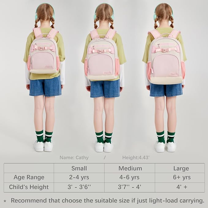 Lightweight Small Backpack for Kids Kindergarten Preschool Backpacks for Girls - Image 6