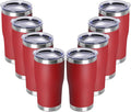 DOMICARE 20oz Tumbler with Lid Stainless Steel Tumblers Bulk, Double Wall by VisittheDOMICARE