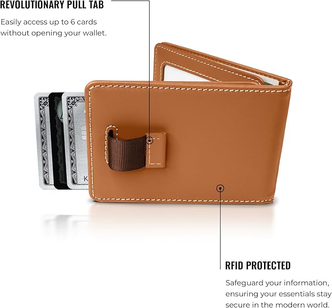 Kings Loot Wallet for Men | Minimalist Slim RFID Blocking Leather Design - Image 5
