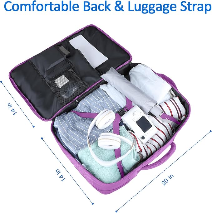 50L Carry On Backpack, Extra Large Laptop Backpack, Travel Backpack - Image 4