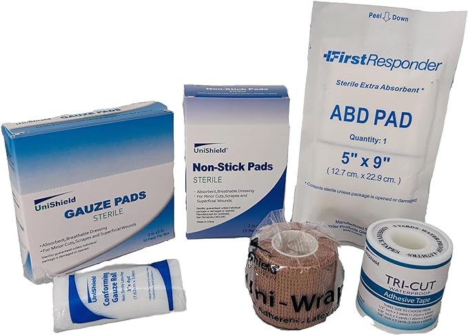 4-Shelf Metal 1st Aid Cabinet Class A, Large Capacity First Aid Wall Mount - Image 8