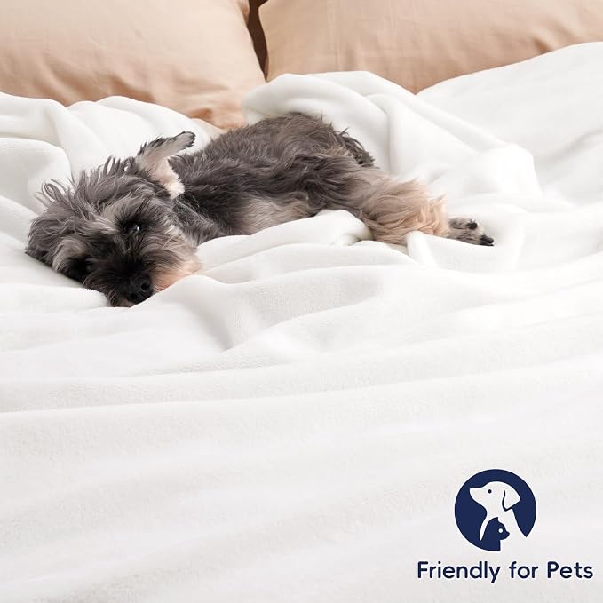 PHF Ultra Soft Fleece Throw Blanket, No Shed No Pilling Luxury Plush Cozy - Image 5