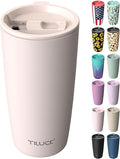 TILUCK 20 oz Insulated Tumbler with BPA-Free Lid, Stainless Steel Vacuum Travel Coffee Mug, Double Wall Coffee Tumbler（20oz，Matte SakuraPink） by TILUCKBringsGoodLuck