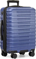 U.S. Traveler Boren Polycarbonate Hardside Rugged Travel Suitcase Luggage by USTraveler