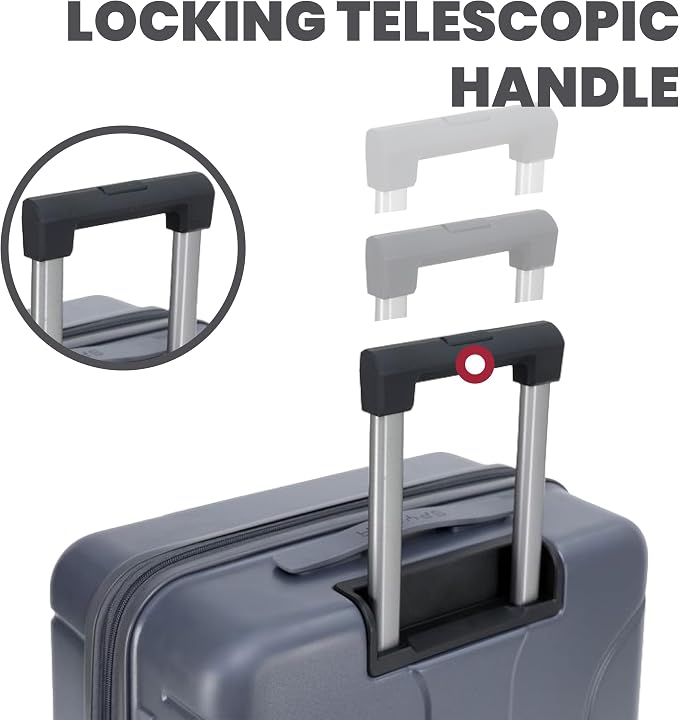 Spyder Carve 20 Inch Carry On Expandable Hardside Upright Suitcase - Image 6
