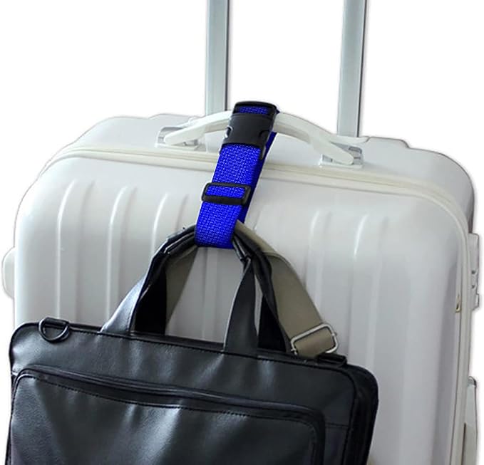 4Pack Luggage Straps Add Bag Luggage Straps to Connect Two Suitcases, - Image 9
