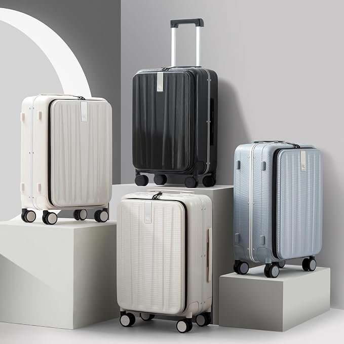 Hanke 26 Inch Large Checked Luggage PC Hard Shell Luggage Top Opening Travel - Image 9