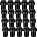 Chumia 30 Pcs Door Stopper Mounted Floor Stops Stainless Steel Cylindrical by Chumia