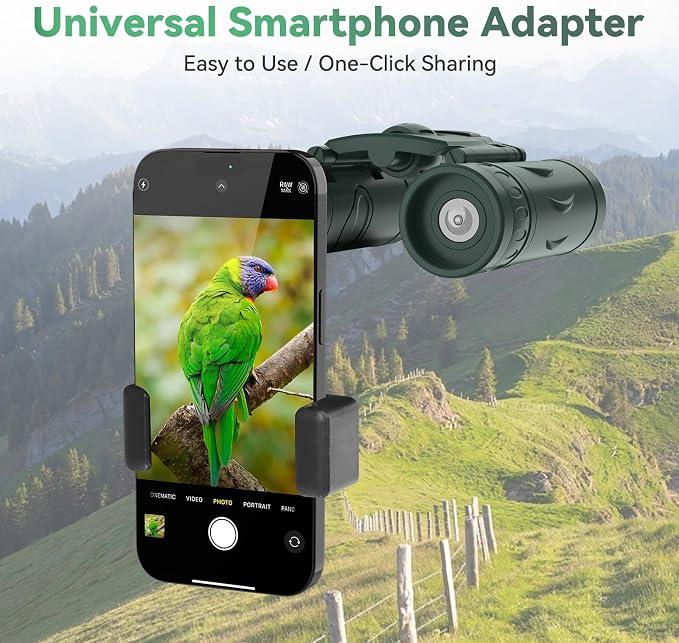 300x25 Binoculars for Adults and Kids, High Powered Mini Pocket Binoculars - Image 6