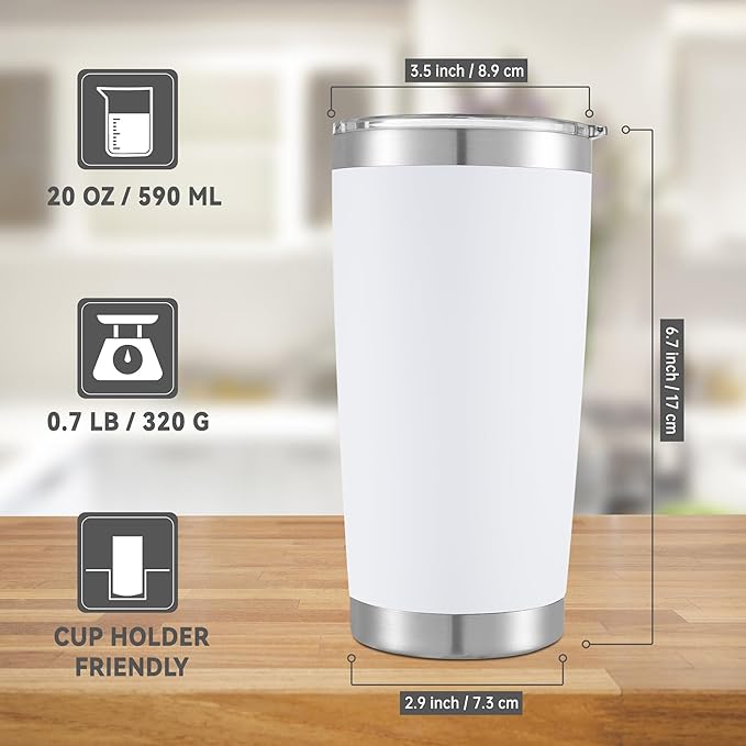 20 oz Tumblers Bulk Stainless Steel Tumbler - Image 5