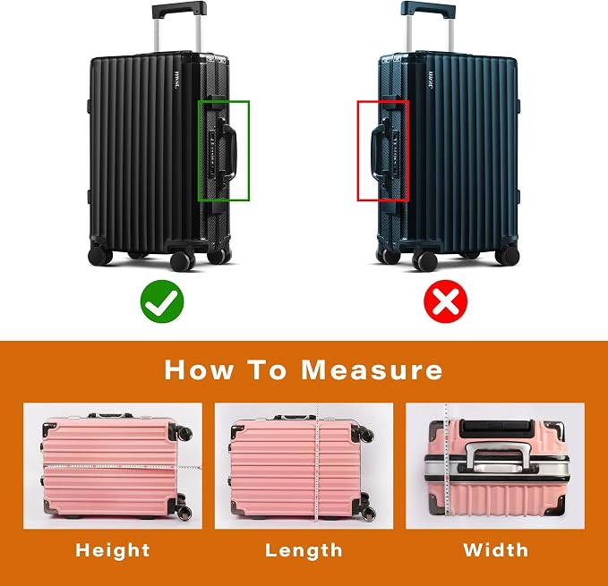2pcs Clear PVC Suitcase Covers Protectors Transparent Luggage Cover Waterproof - Image 7
