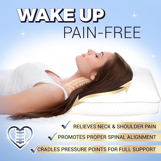 Royal Therapy King Memory Foam Pillows - Image 2