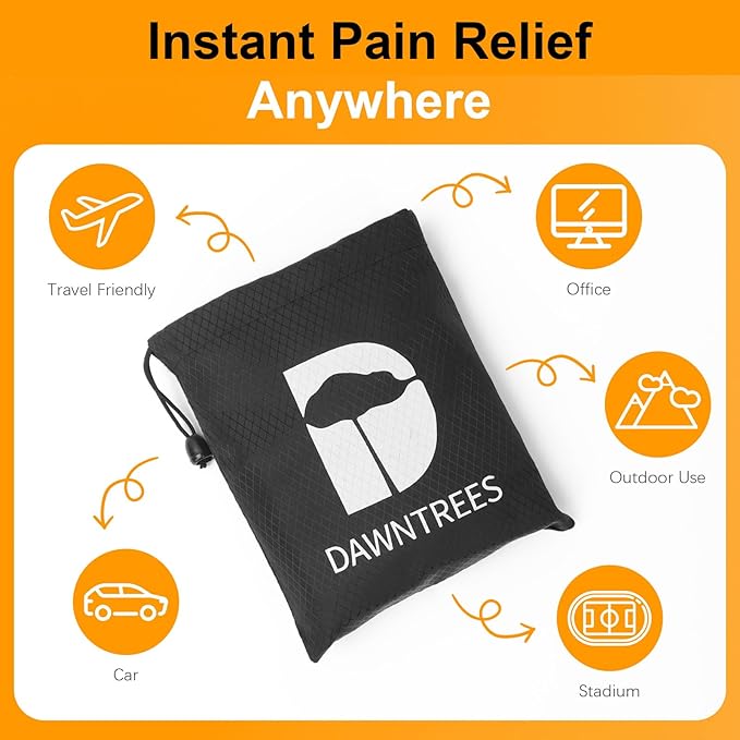 DAWNTREES 2 Pack Inflatable Seat Cushion, Lightweight, Waterproof, Suitable - Image 4