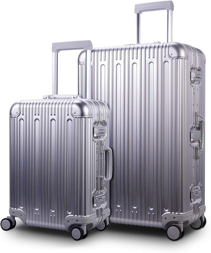 TRAVELKING All Aluminum Carry On Luggage - Image 8