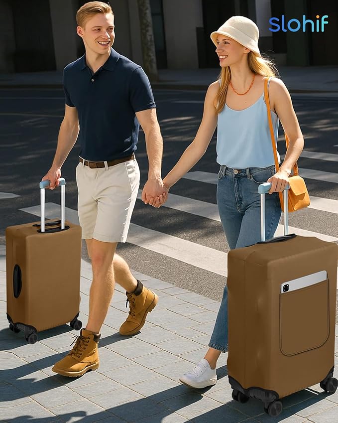 Slohif Luggage Cover for Suitcase Tsa Approved Protector - Image 6