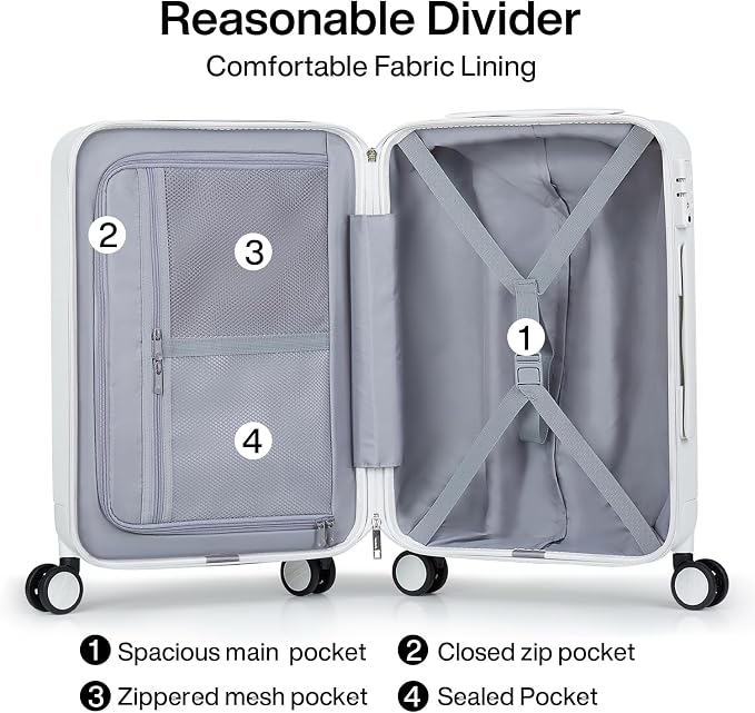 Hanke 26 Inch Luggage Large Suitcase - Image 5