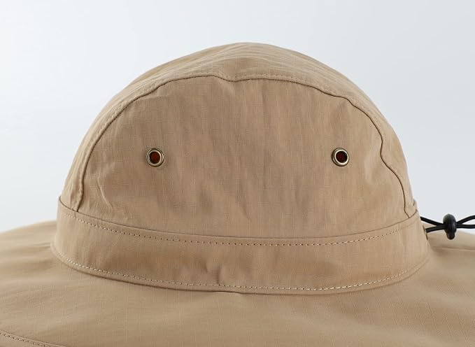 Home Prefer Summer UPF 50+ Men's Bucket Sun Hat Wide Brim Fishing Hat Safari Hat - Image 6